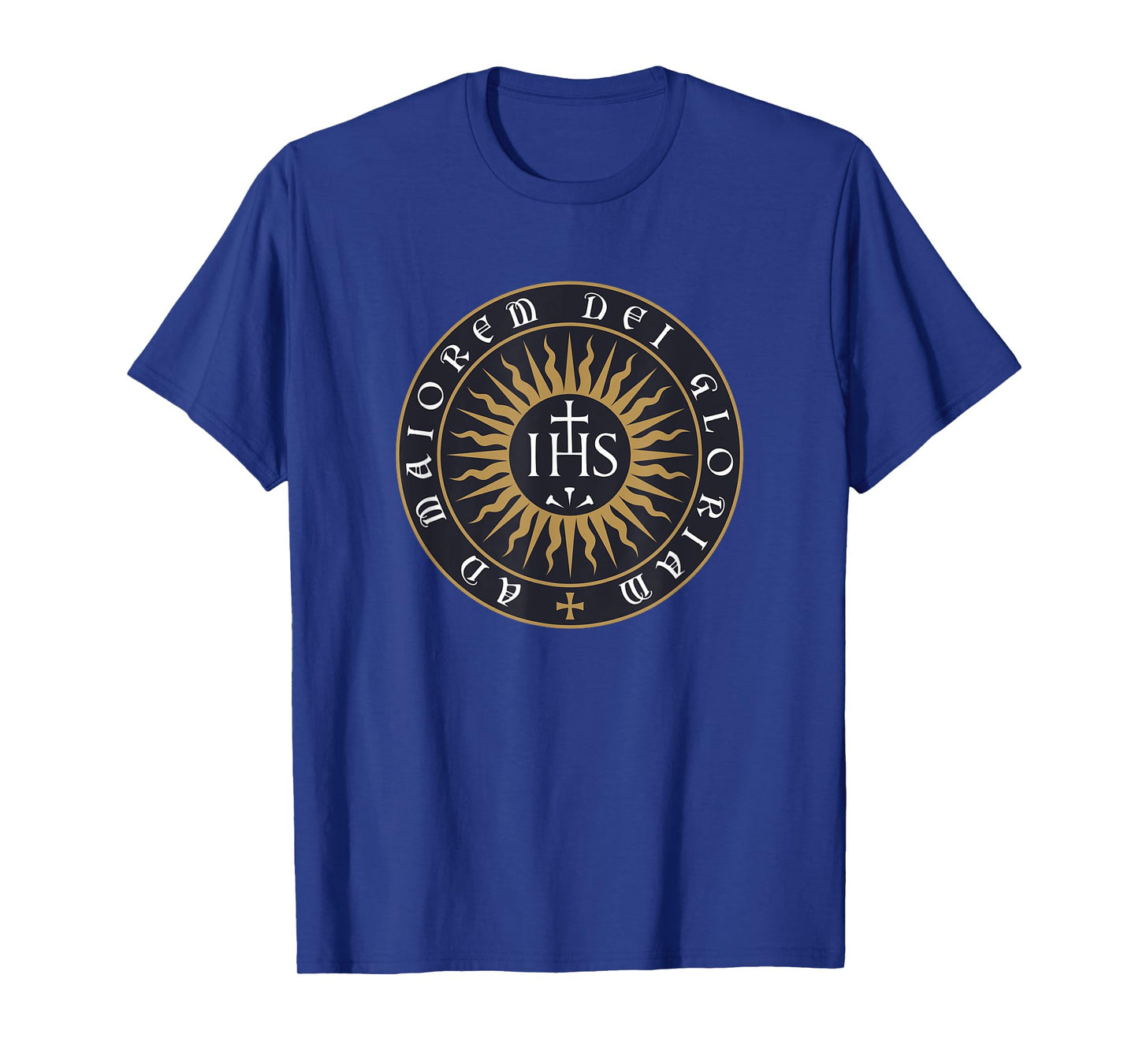 AMDG Ignatius of Loyola Society of Jesus Catholic T-Shirt