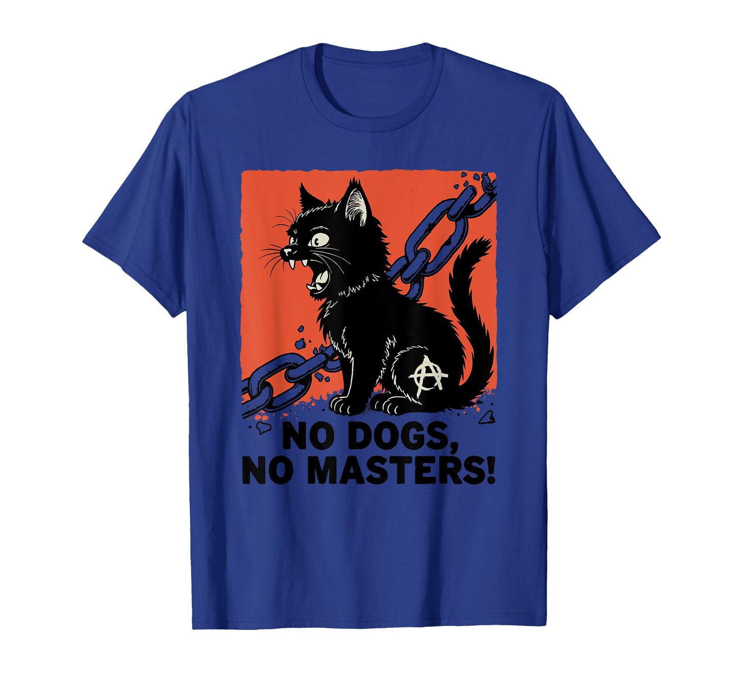 Ni Dieu Ni Maitre No Dogs No Masters T-Shirt