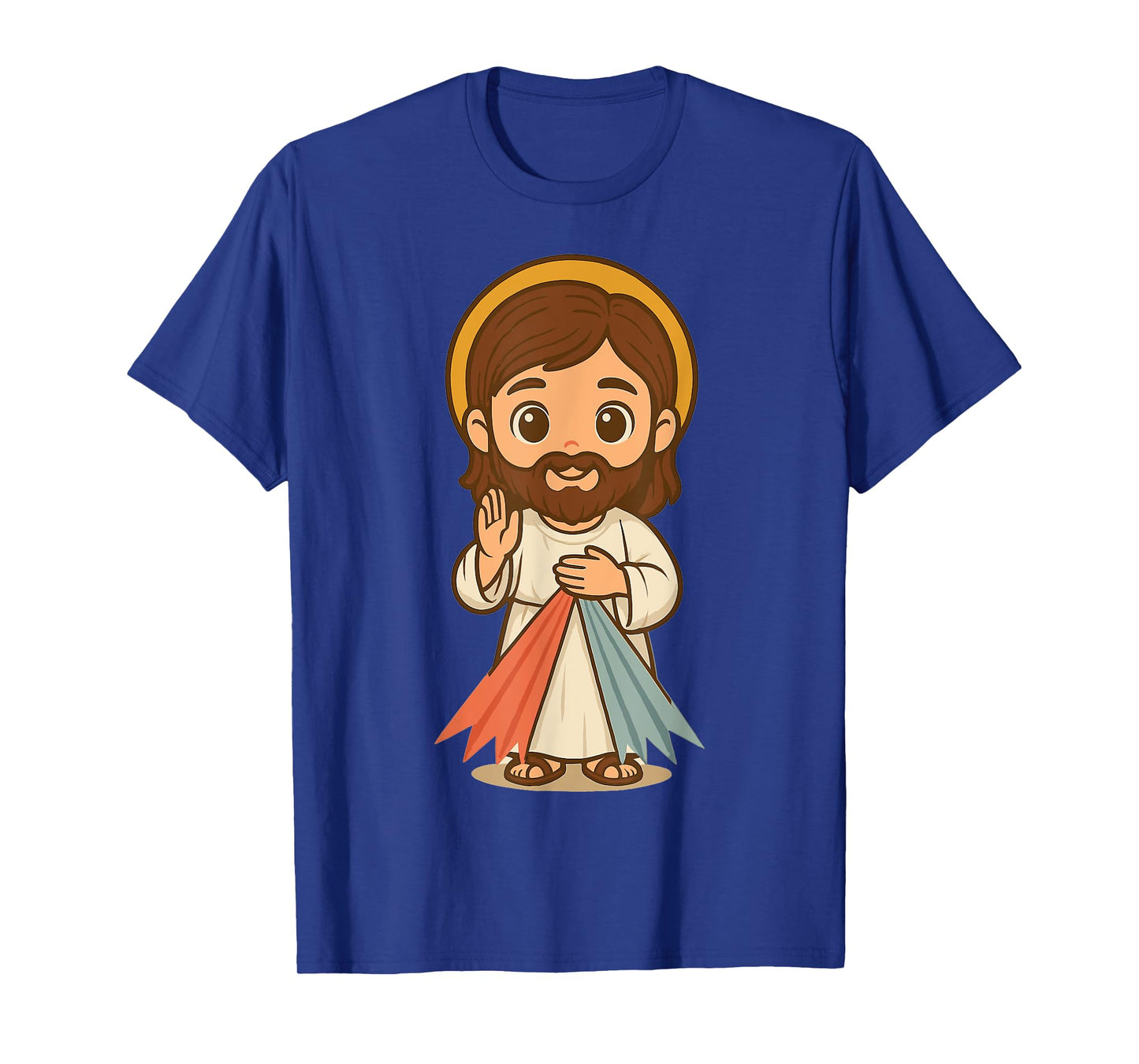 Divine Mercy Image Jesus I Trust in You Catholic Prayer Kids T-Shirt