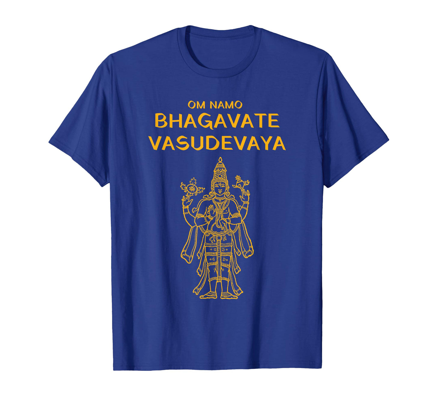 Vishnu, Narayana Om Namo Bhagvate Vasudevaya, Hindu God Puja T-Shirt