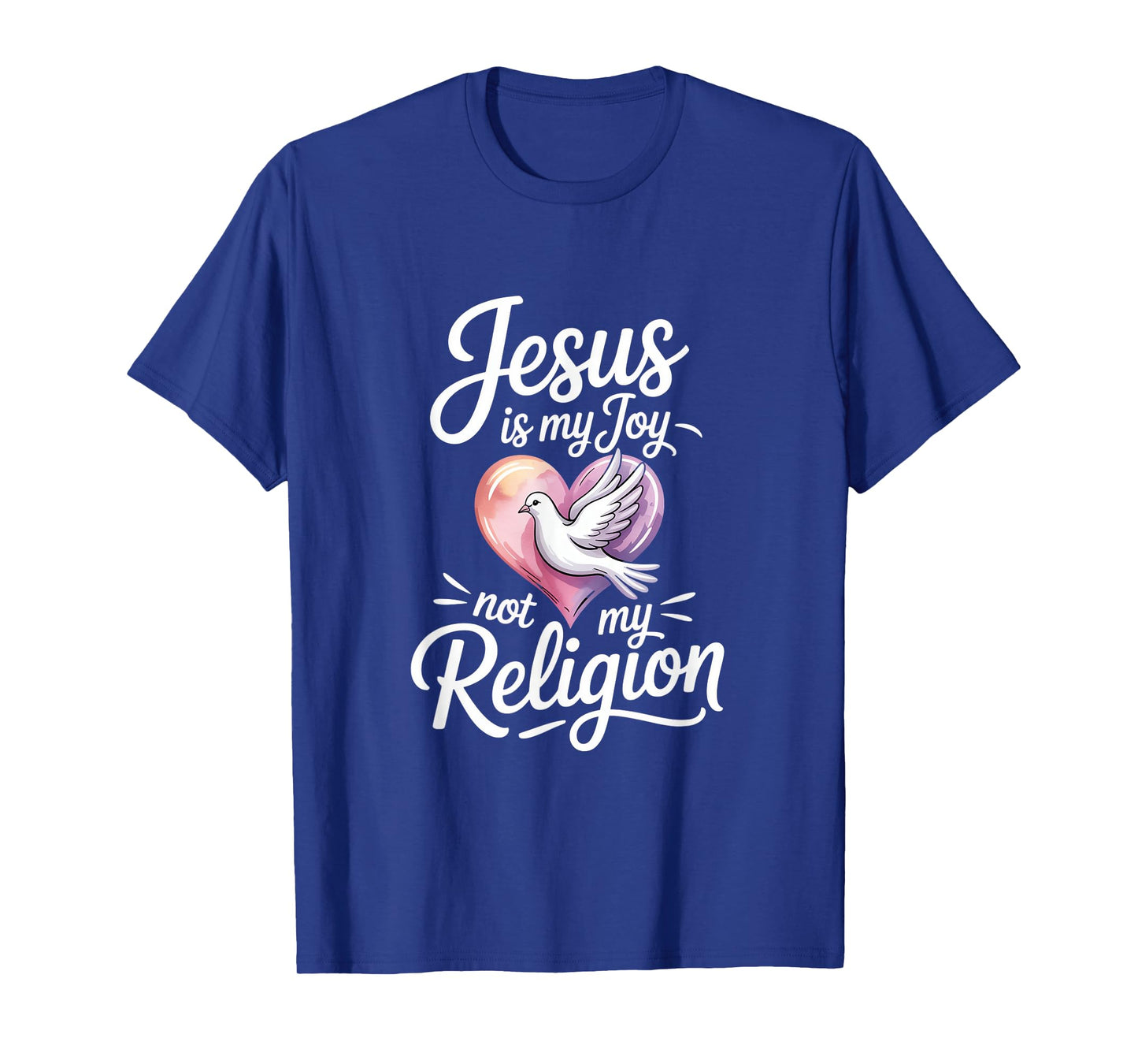 Jesus is My Joy Not My Religion Christian T-Shirt