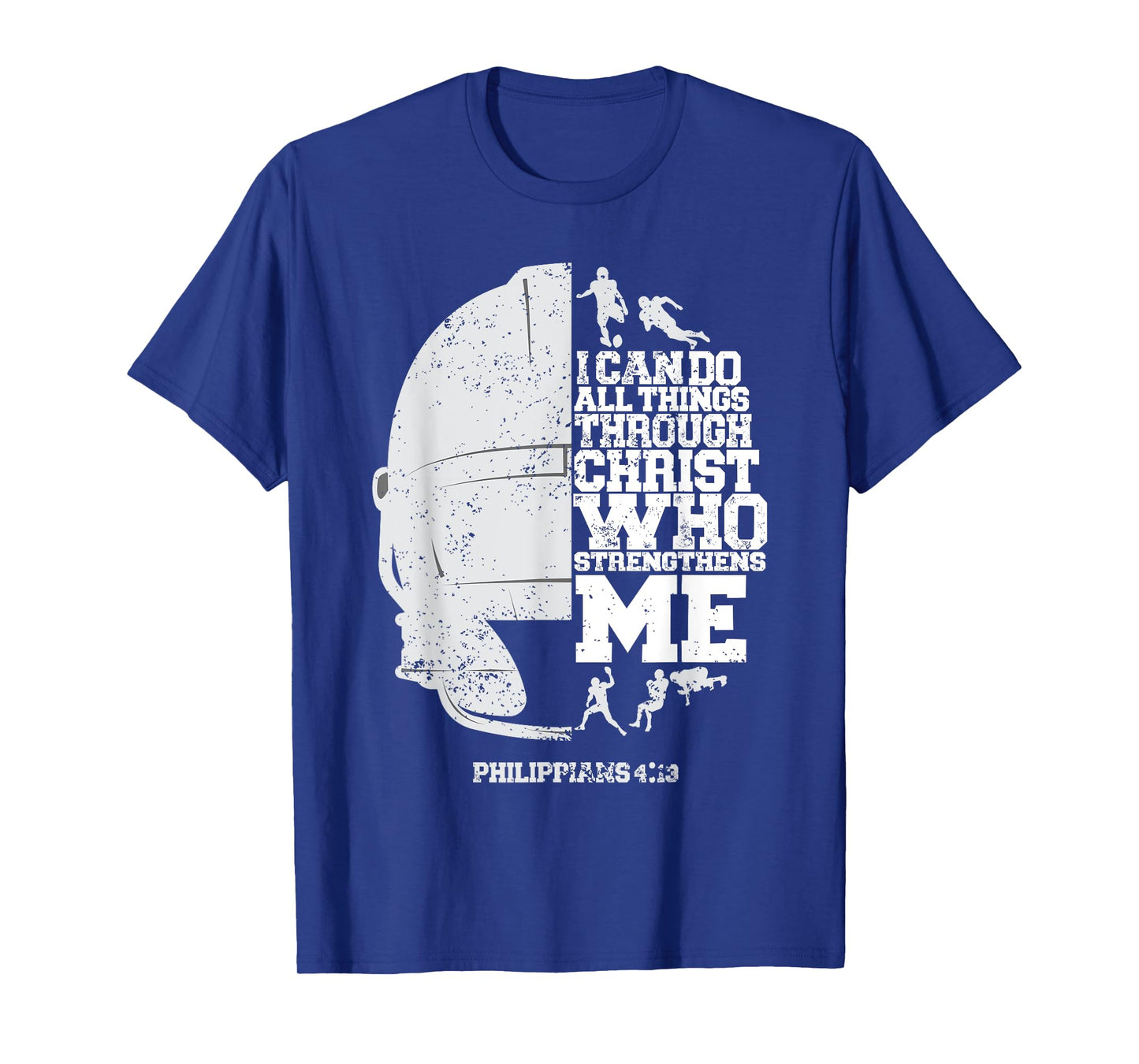 I Can Do All Things Through Christ Football Christ Jesus T-Shirt