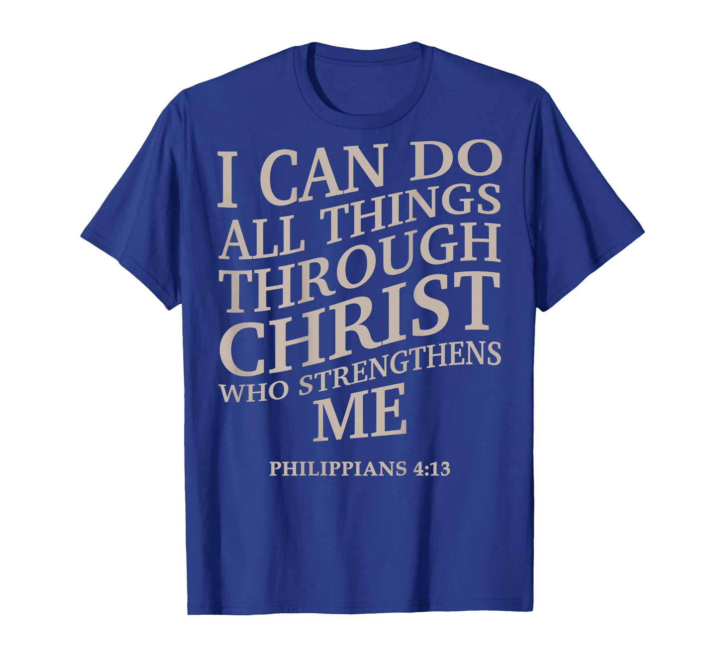 I Can Do All Things Through Christ Christian Youth Teen Girl T-Shirt