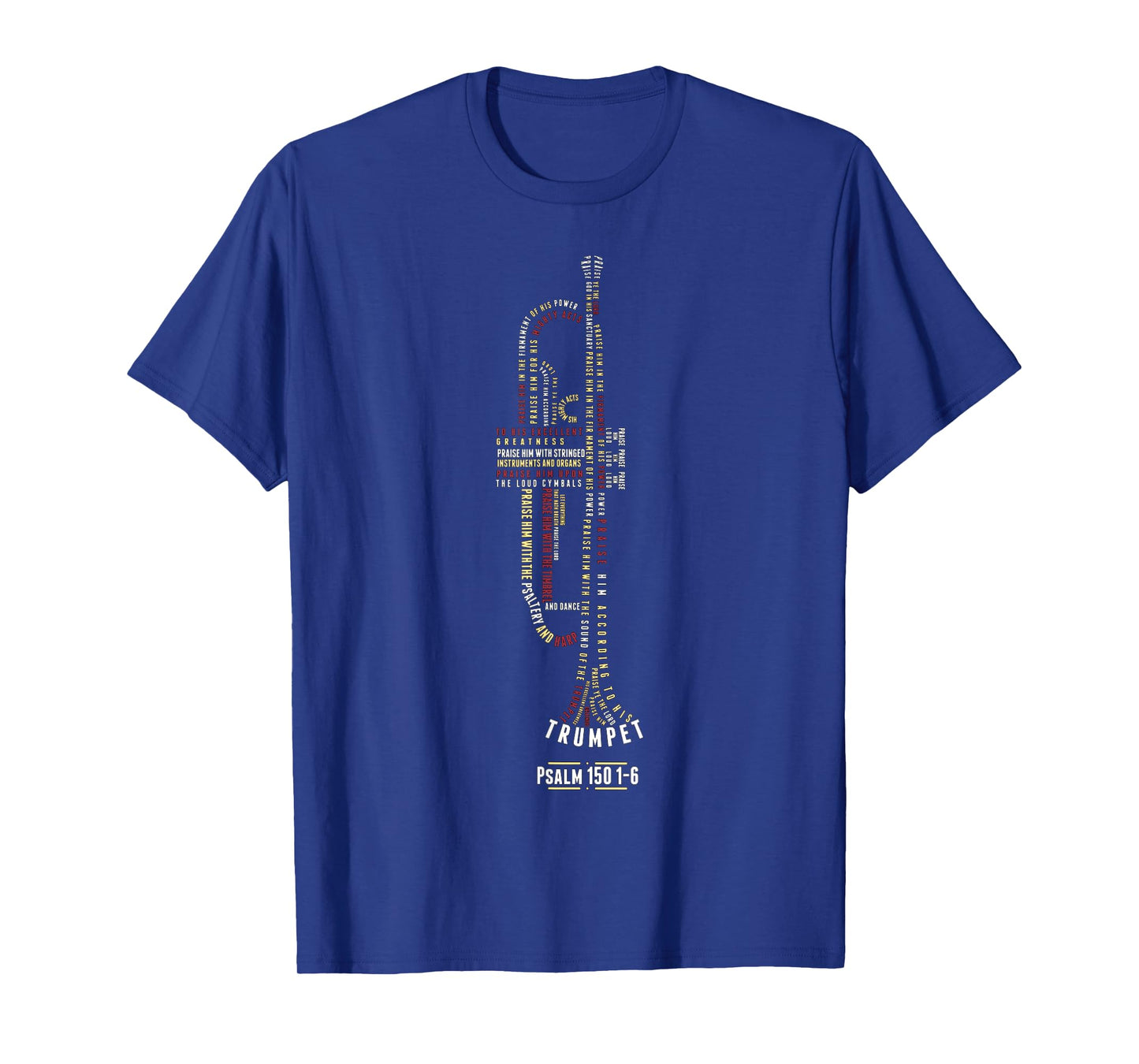 Praise Him With Strings Psalm 150 For Trumpet Player T-Shirt