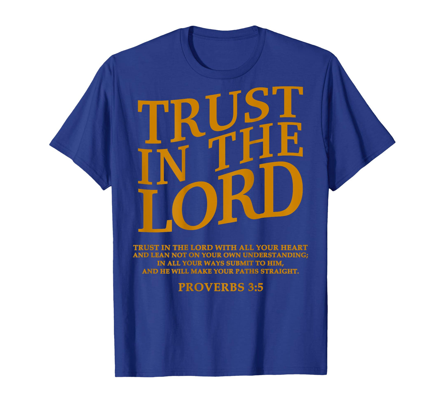 Trust In The Lord Christian Jesus Teen Girl Women Youth God T-Shirt