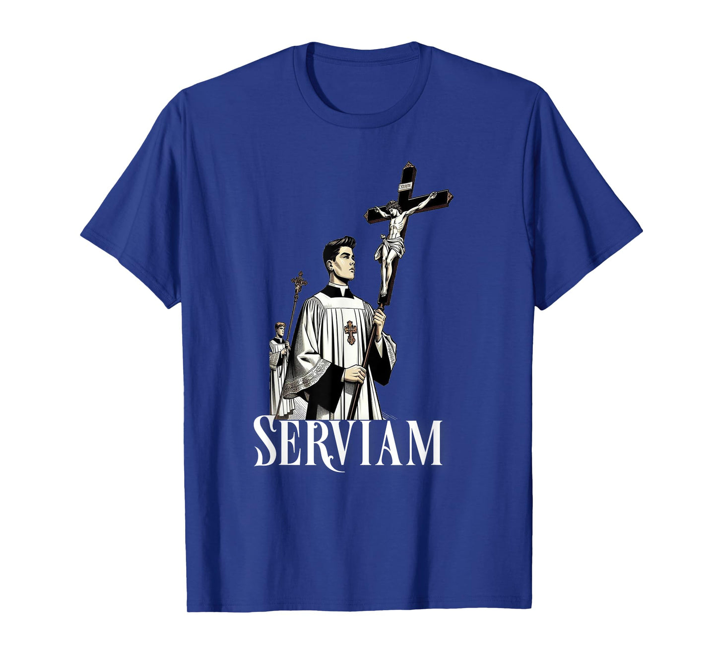 Catholic Altar Server Latin Mass Video Game T-Shirt