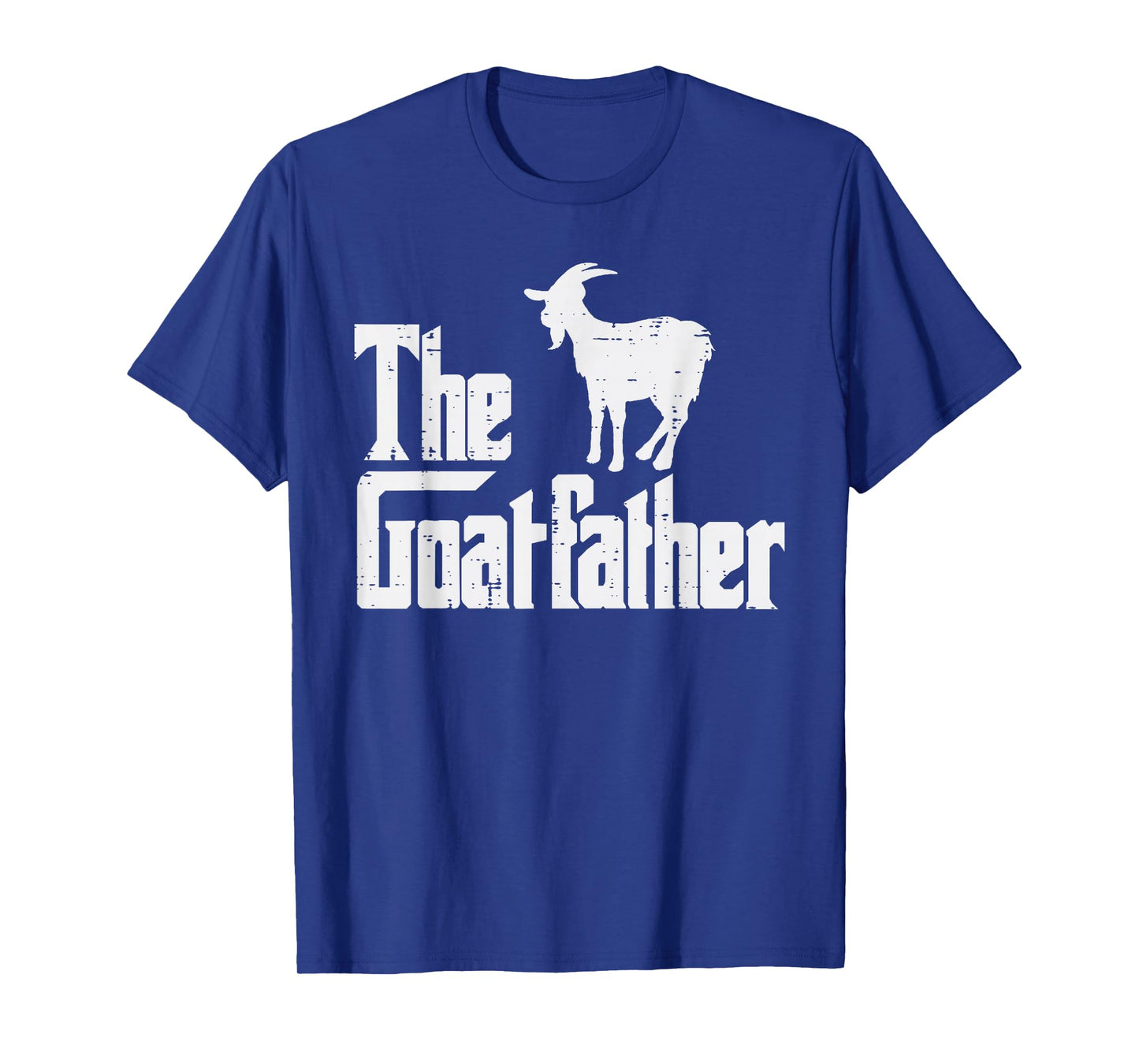 Goat Shirts Farm Animal Men Women Kids The Goat Father Funny Fathers Day Parody Farmer Dad Papa Men T-Shirt