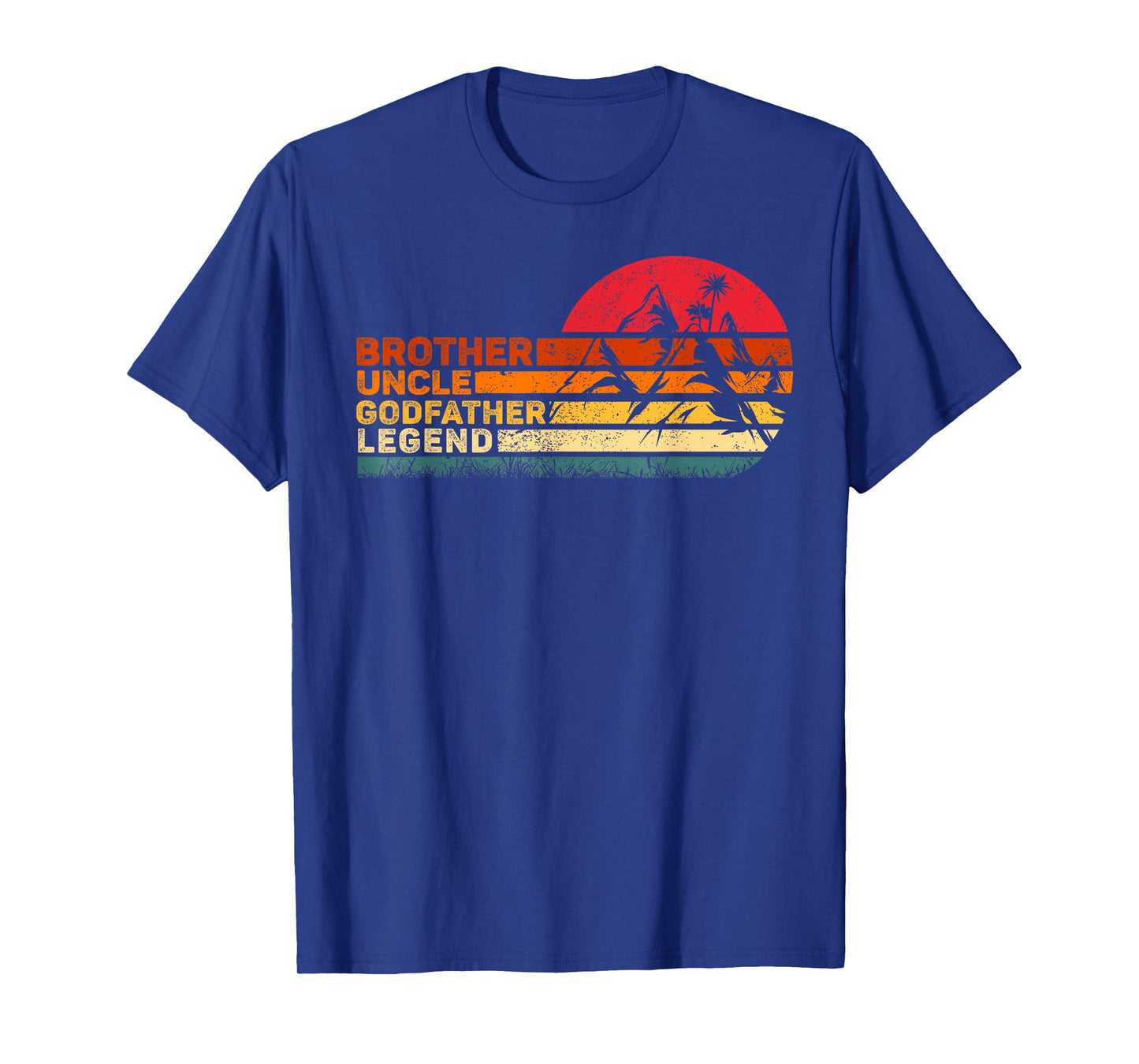 Vintage Brother Uncle Godfather Legend Funny Father's Day T-Shirt