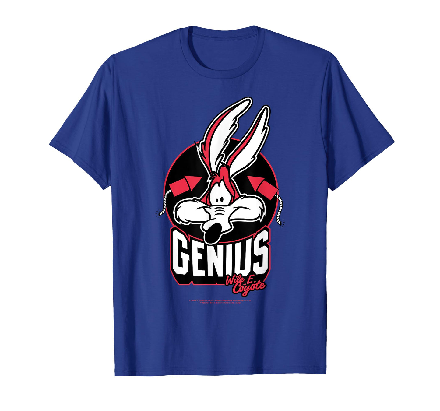 Looney Tunes Wile E Coyote Genius Rockets T-Shirt
