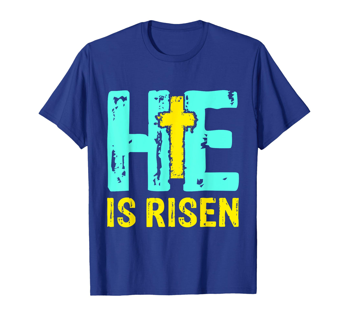 He is Risen Jesus Christian Happy Easter Women Kids Girls T-Shirt