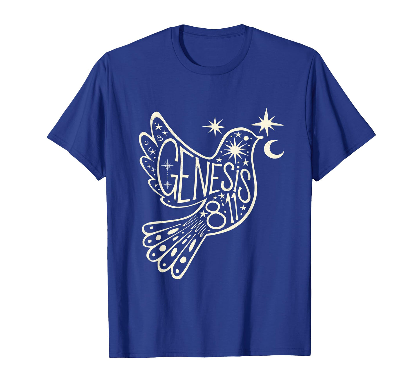 Genesis 8:11 Inspirational Christian Scripture Verse Design T-Shirt