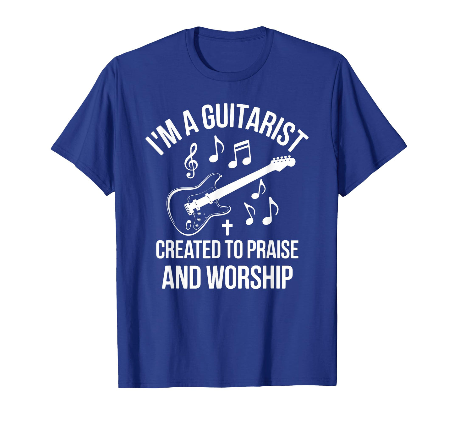 Guitarist Praise and Worship Christian Musician T-Shirt