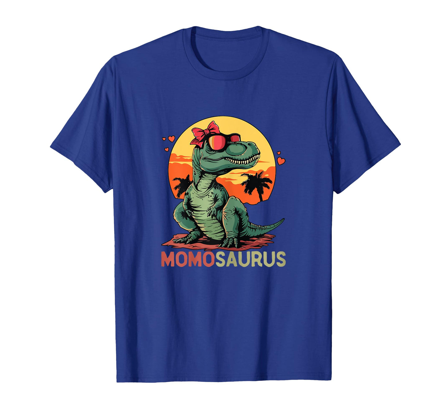 MomoSaurus Dino Dinosaur Momo-Saurus T-Rex Mother's Day Trex T-Shirt