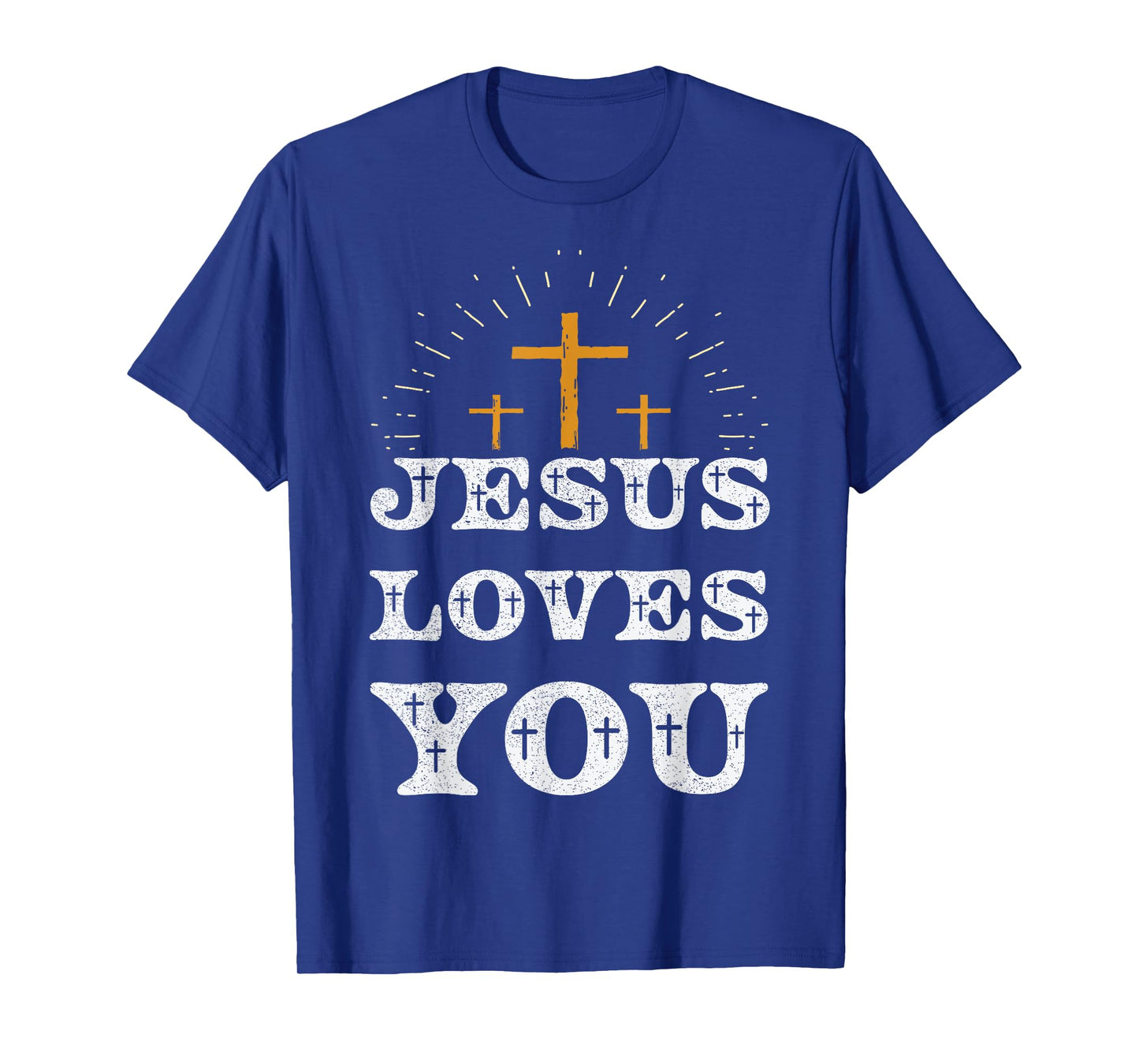 Jesus Loves You Christian Cross Faith T-Shirt