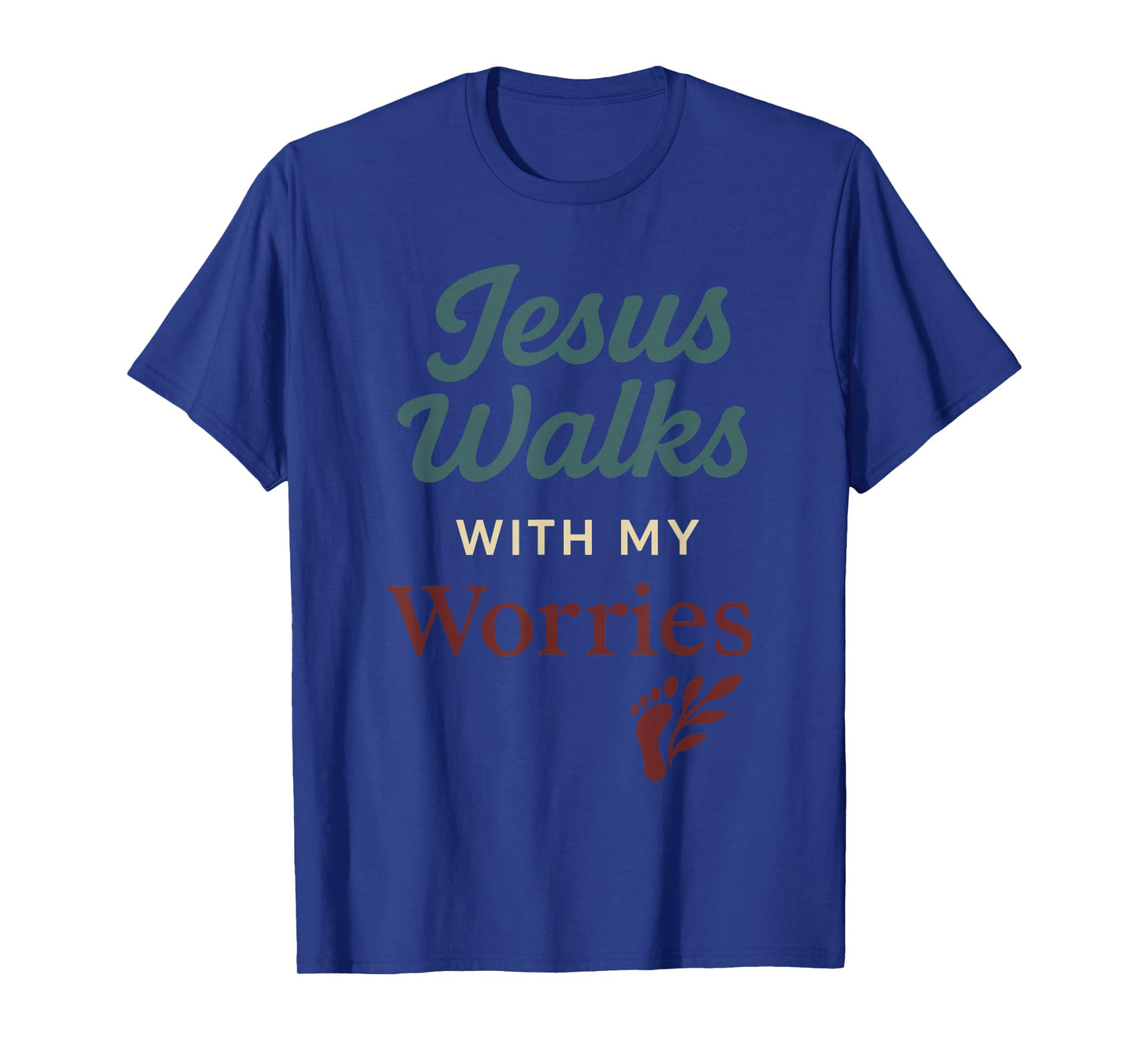 Christian Wife Anxiety Faith Mental Health Grace Jesus T-Shirt