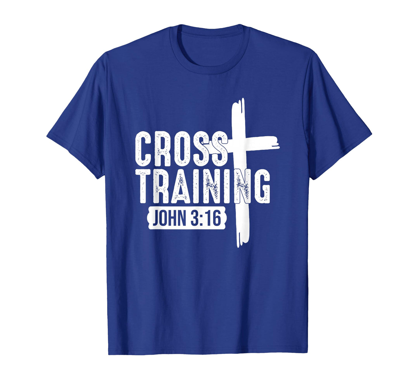 Cross Training Christian - Bible Verse Inspirational Gym T-Shirt