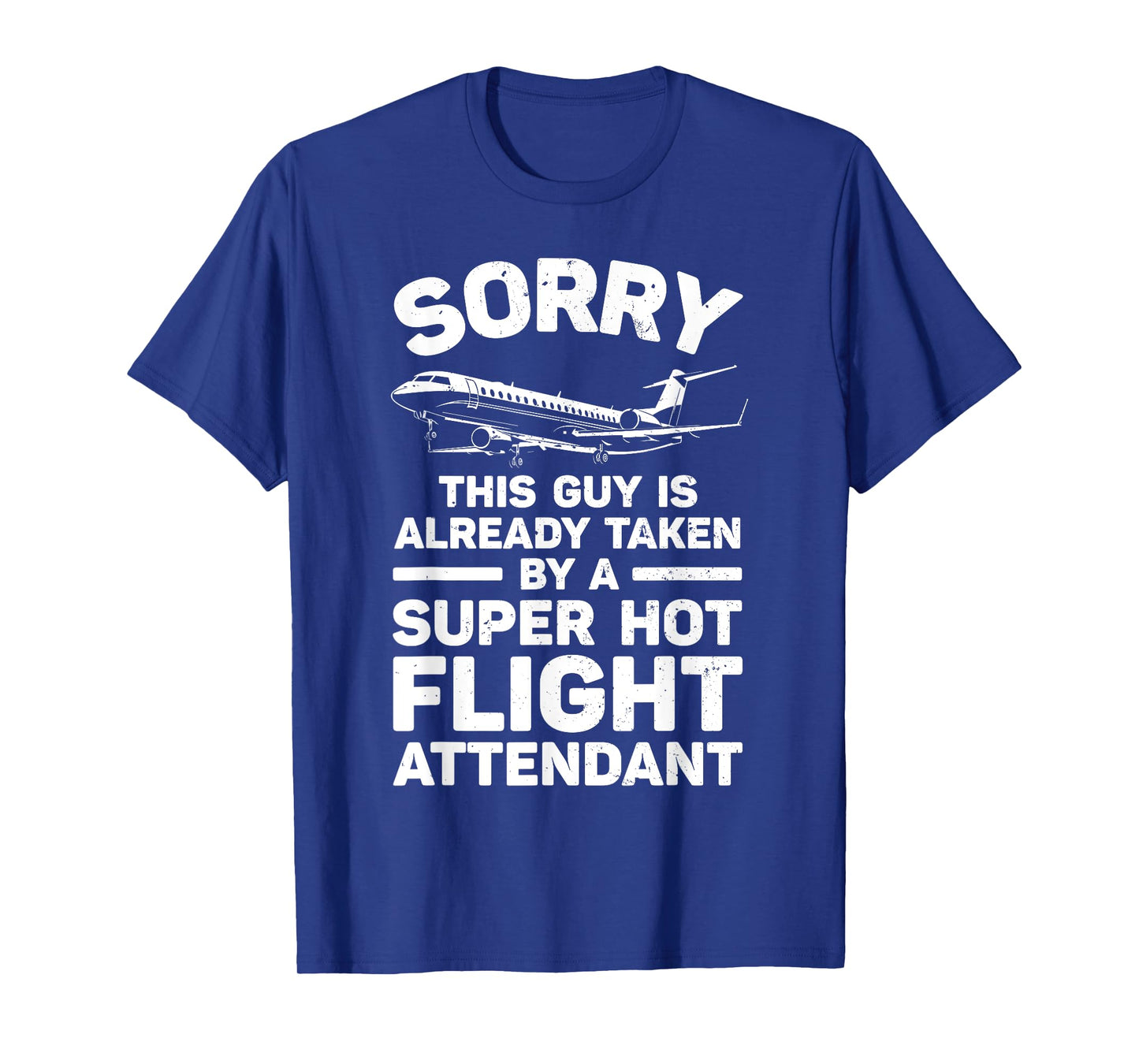 Flight Attendant Art For Men Stewardess Flight Attendant T-Shirt