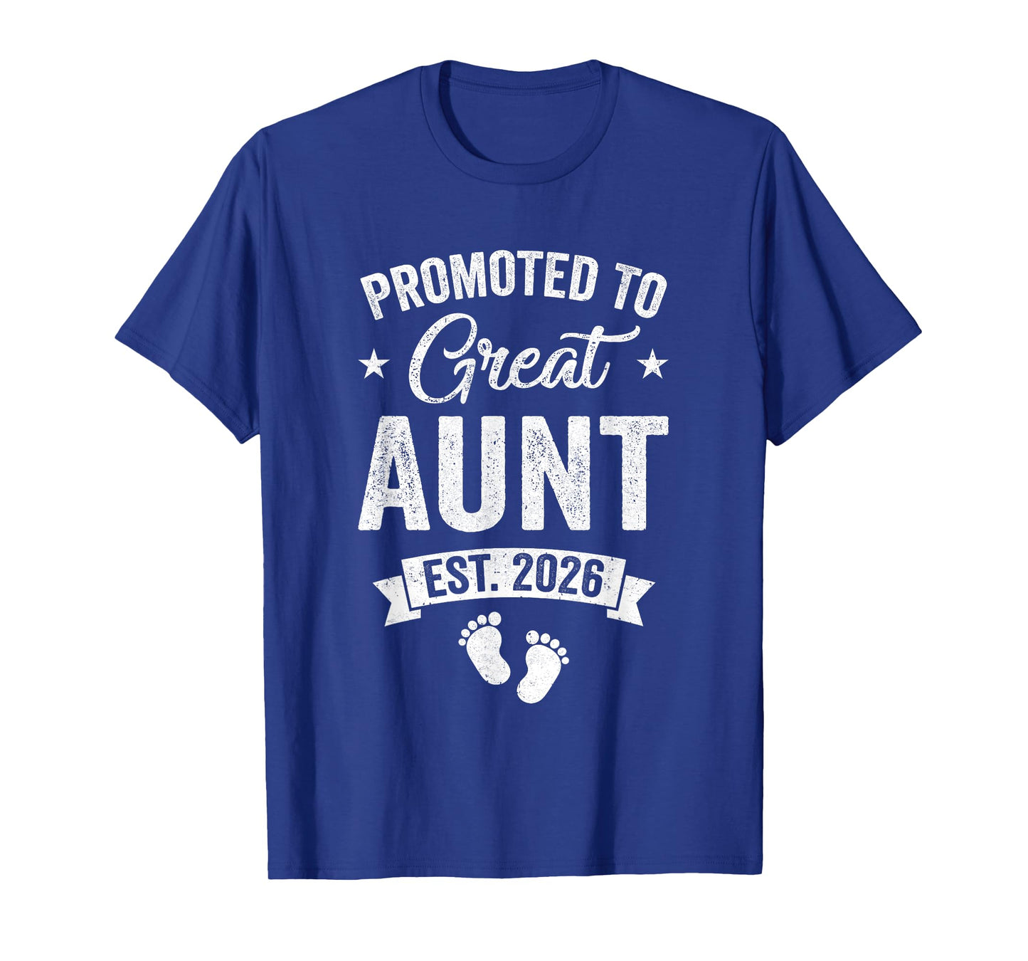 Promoted To Great Aunt Est 2026 Pregnancy Announcement T-Shirt