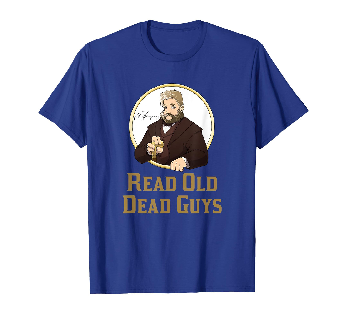 Read Old Dead Guys - funny C. H. Spurgeon bookworm t-shirt T-Shirt