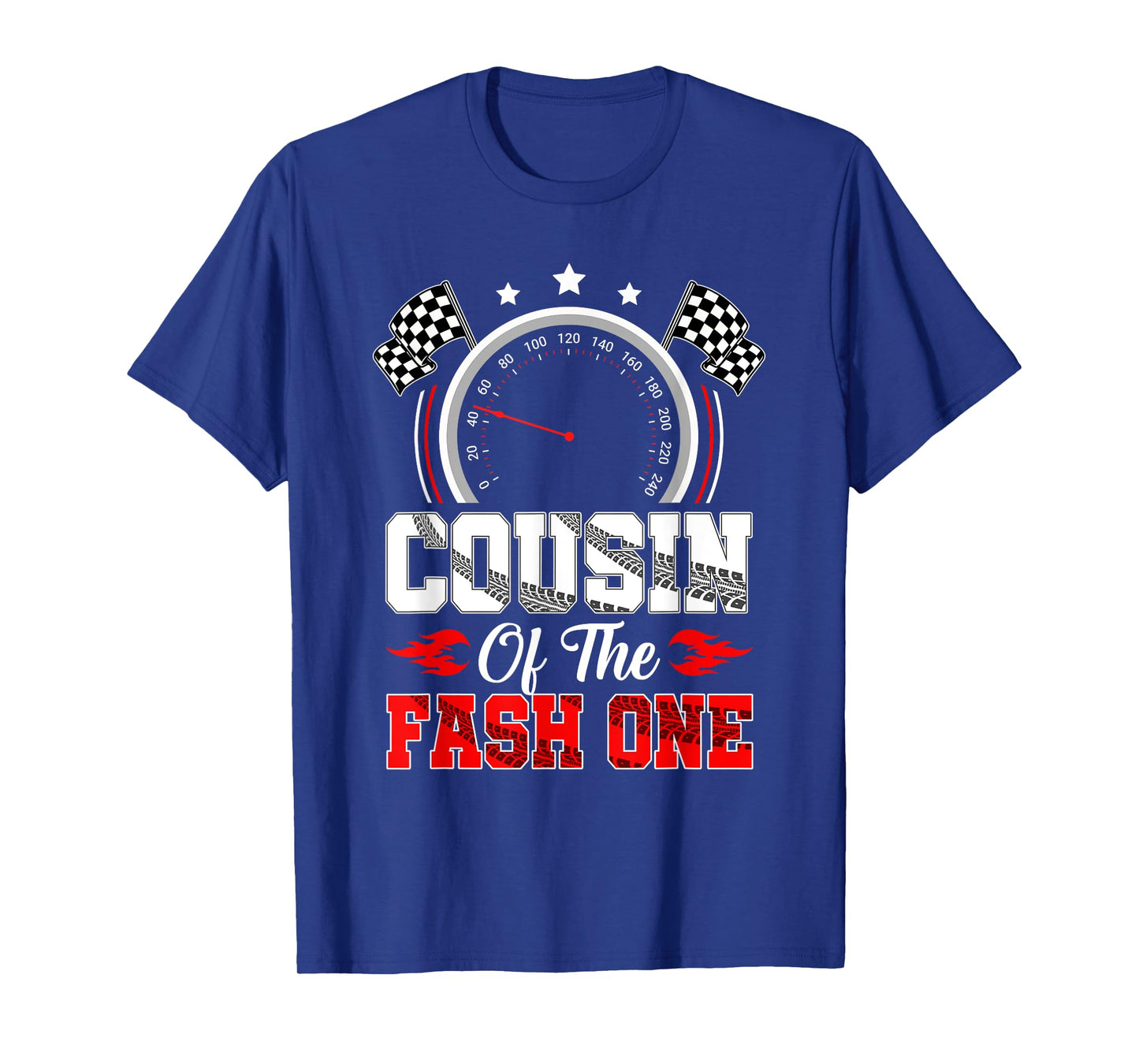 Cousin Of The Fast One 1St Birthday Racing Car Family T-Shirt