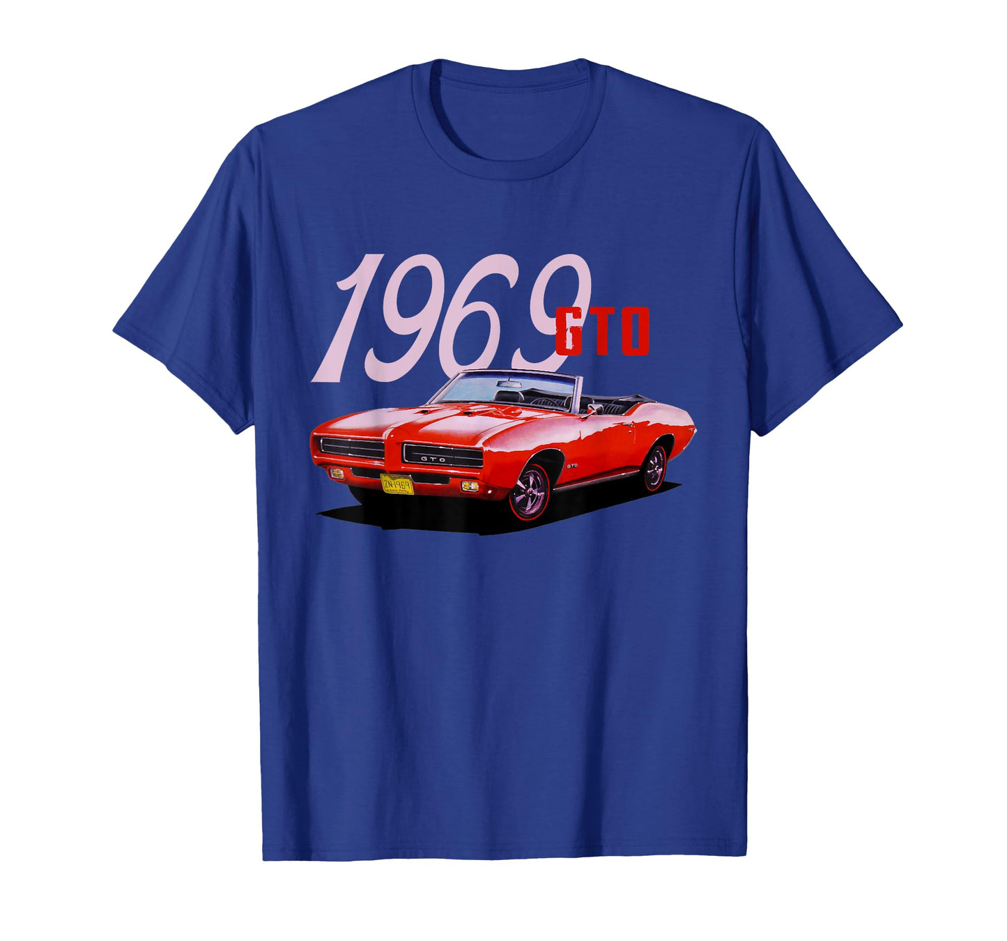1969 69 GTO Classic Car Old School Muscle Car T-Shirt