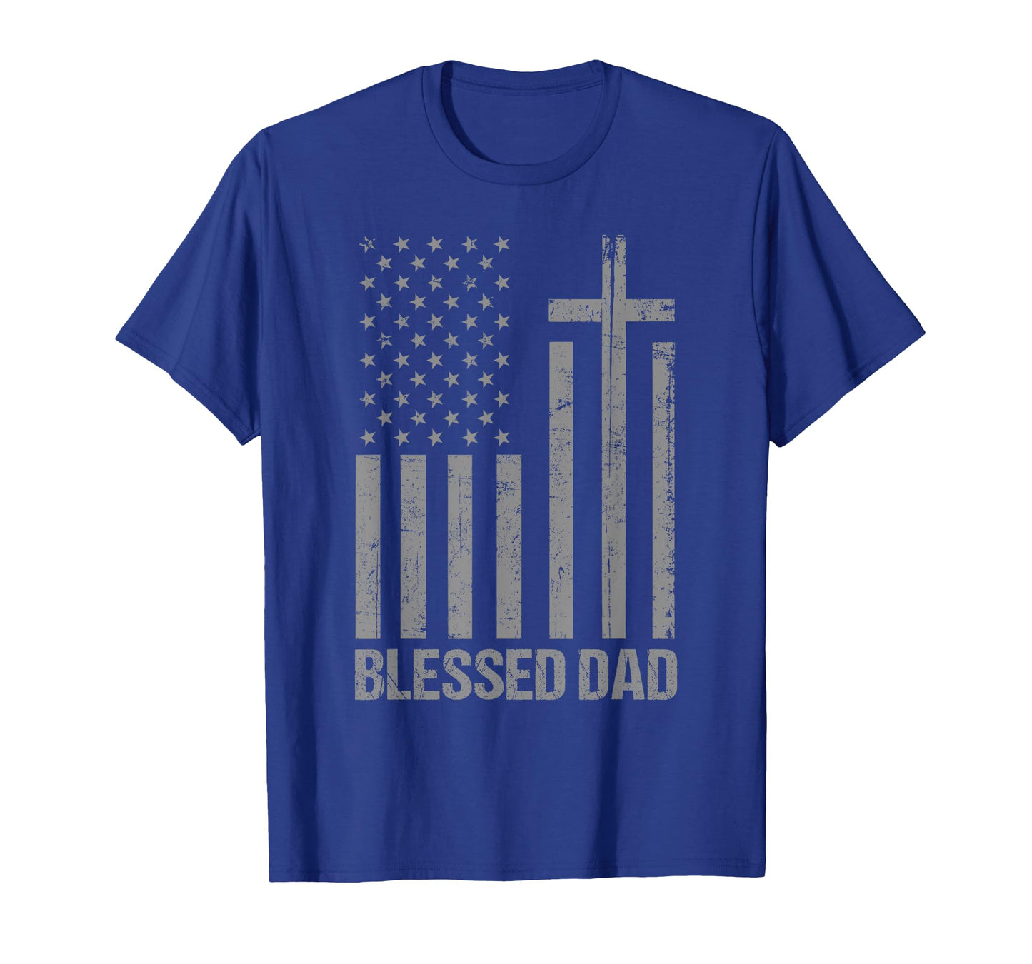 Christian Shirts For Men Fathers Day Tshirts For Blessed Dad T-Shirt