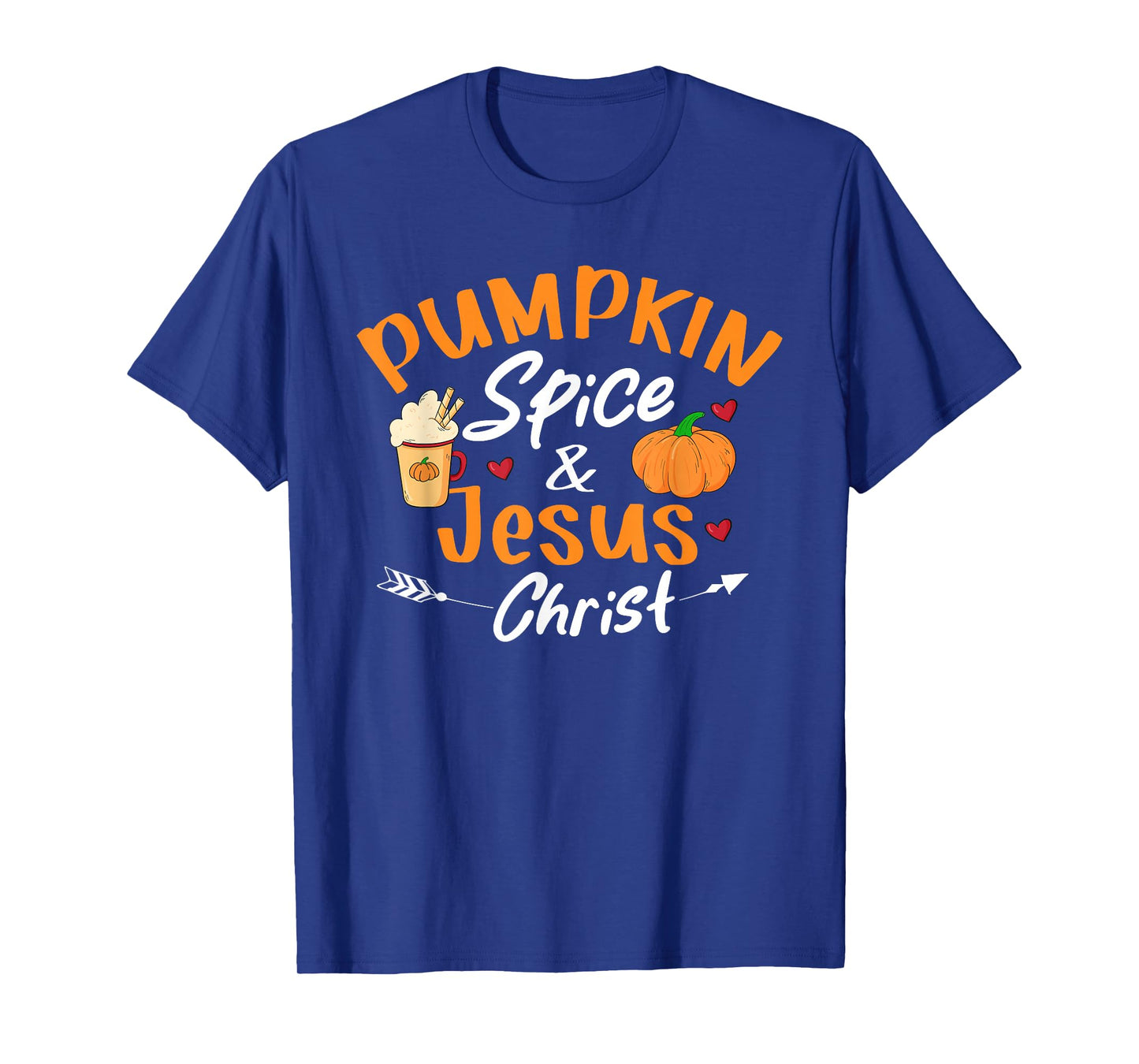 Christian Lover Thanksgiving Pumpkin Spice And Jesus Christ T-Shirt
