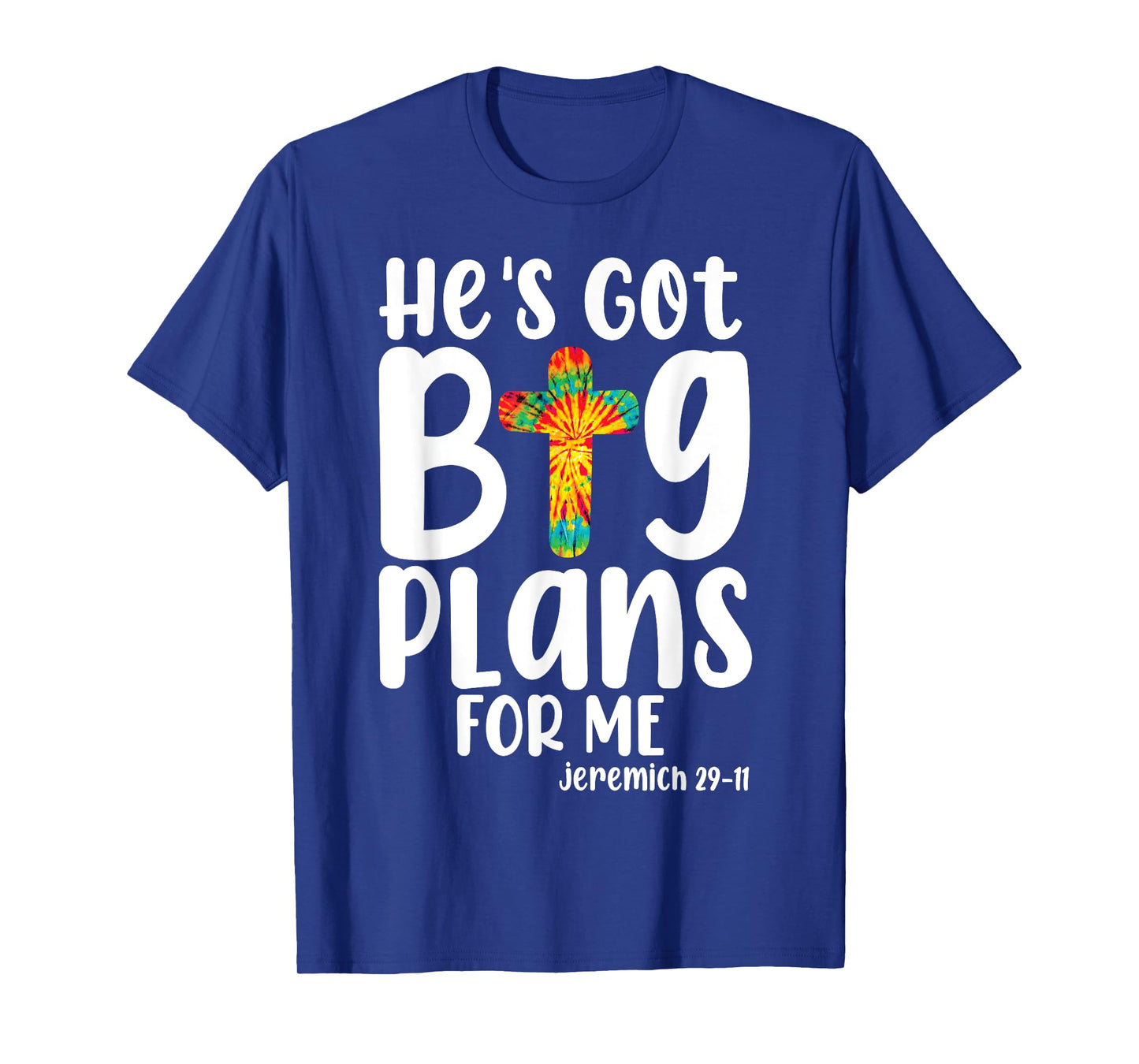 He's Got Big-Plans For Me Christian Bible Verse Kids Boys T-Shirt