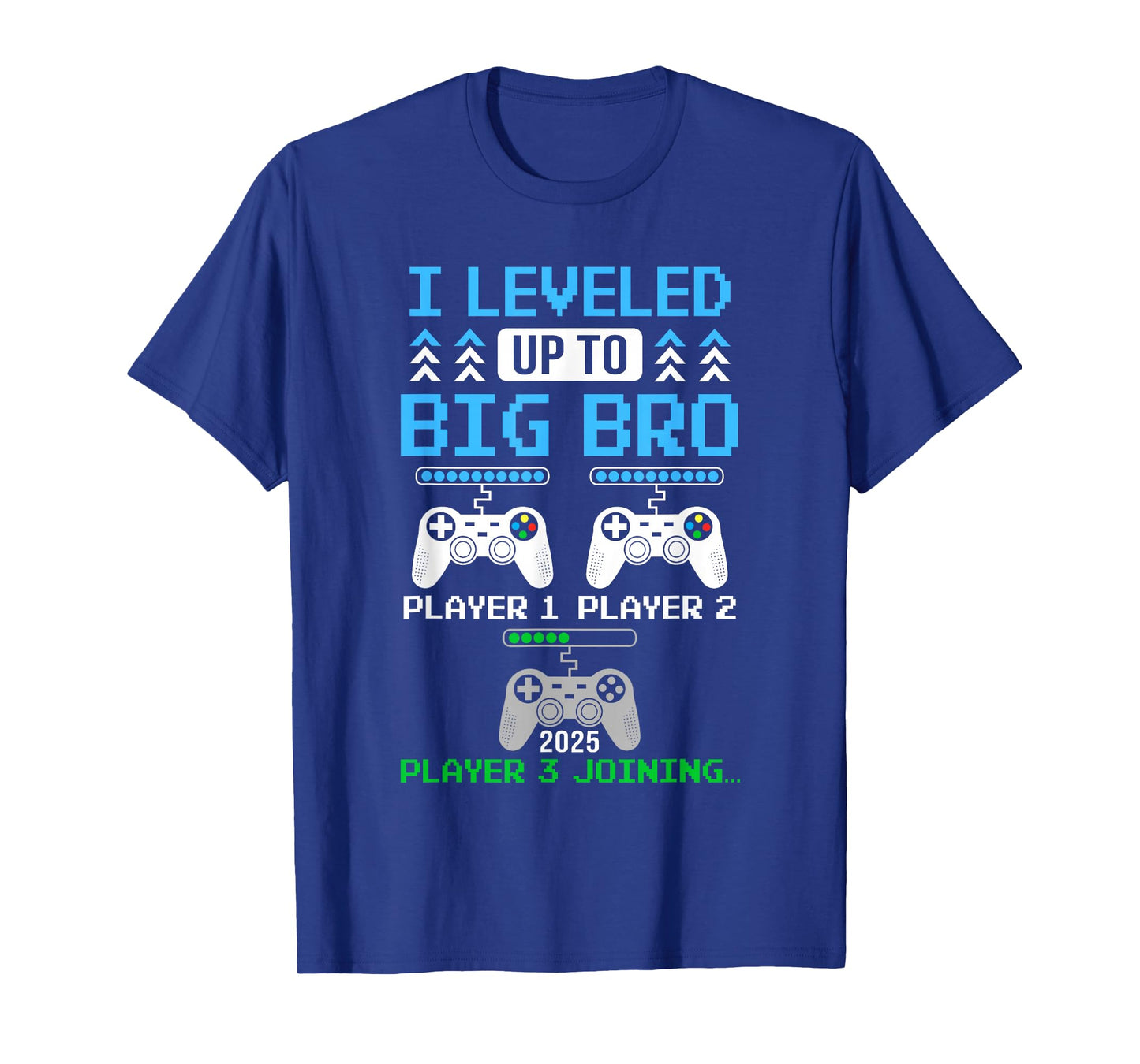 Leveled Up To Big Brother Again Big Brother Est 2025 Kids T-Shirt
