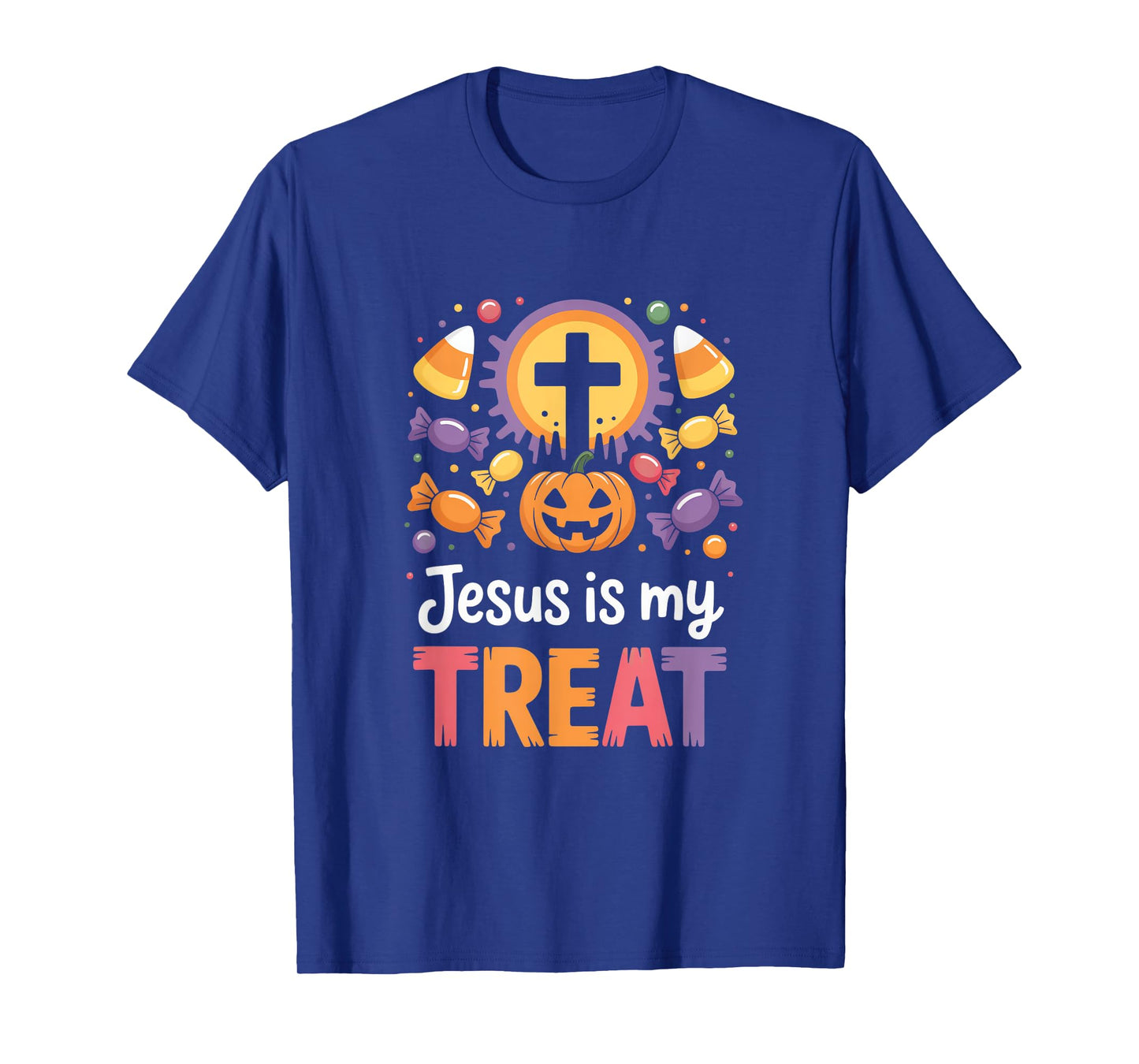 Jesus is My Treat Christian Halloween Message T-Shirt