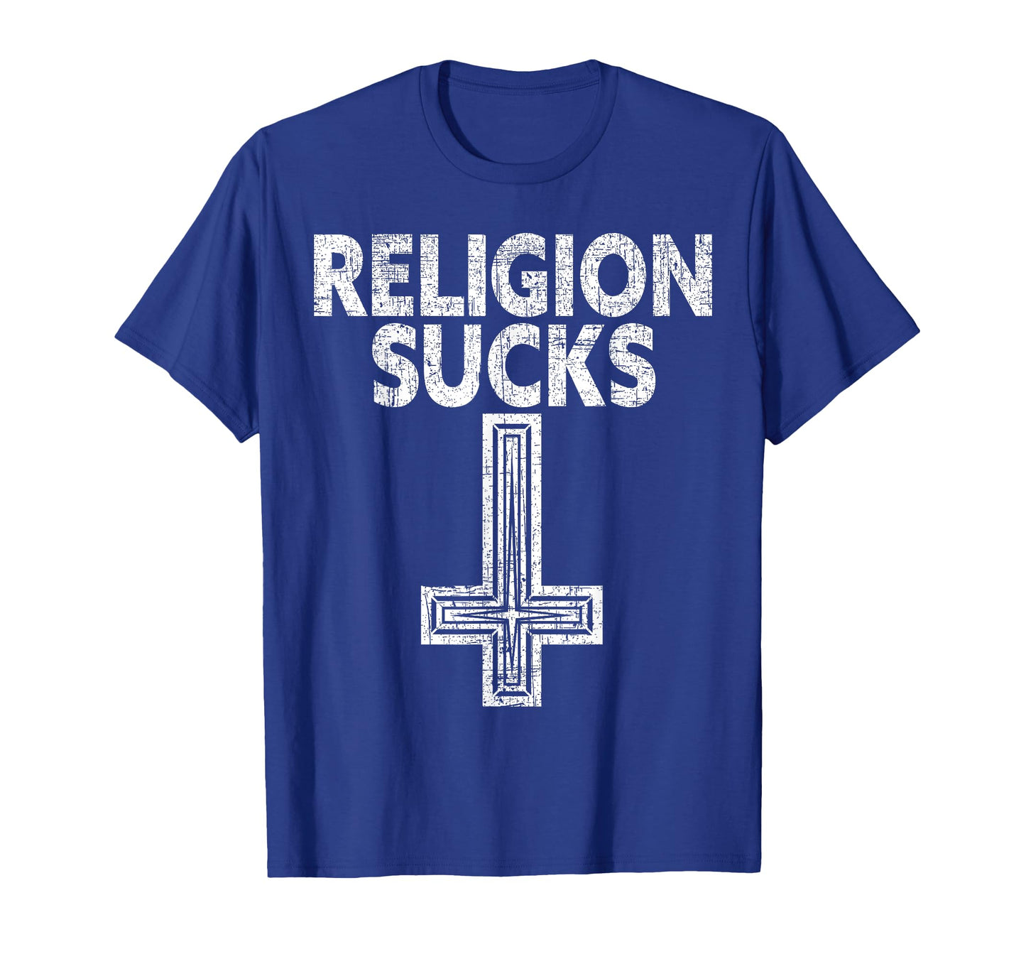 Religion Sucks Anti-Religion Agnostic Blackcraft Atheist T-Shirt
