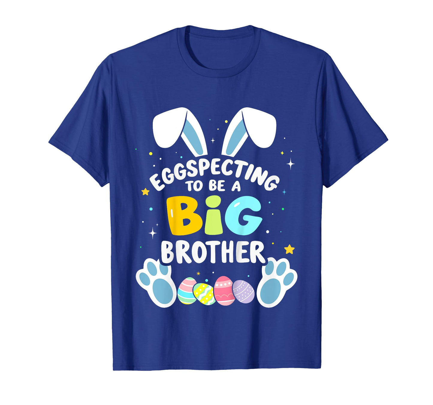 Kids Eggspecting to be a big brother easter baby announcement T-Shirt