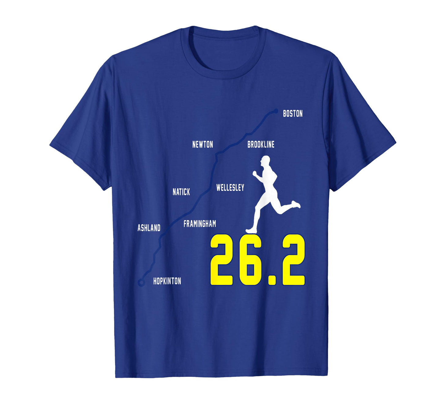 Boston 2024 Marathon Runner 26.2 Miles T-Shirt