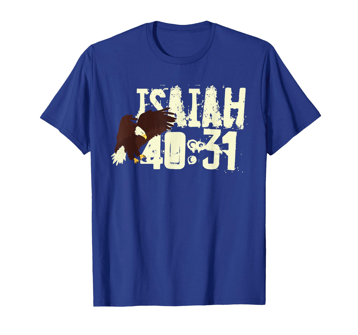 Eagle - Christian Faith Bible Verse - Isaiah 40:31 Soaring T-Shirt