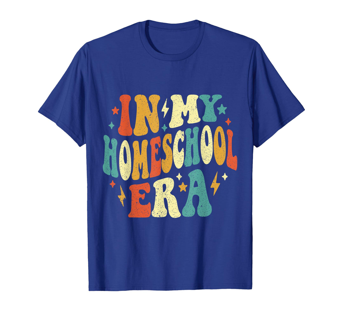 In My Homeschool Era Funny Homeschool Retro Vintage T-Shirt