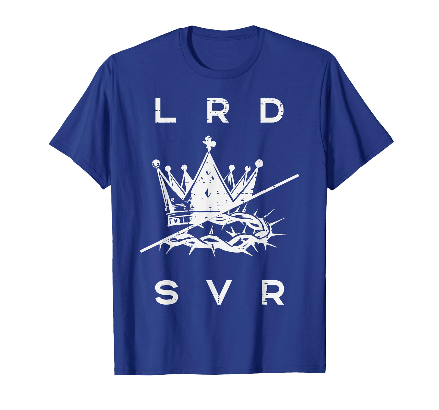 Christian Lrd Svr Crown Jesus Lord Savior Women Men Kids T-Shirt