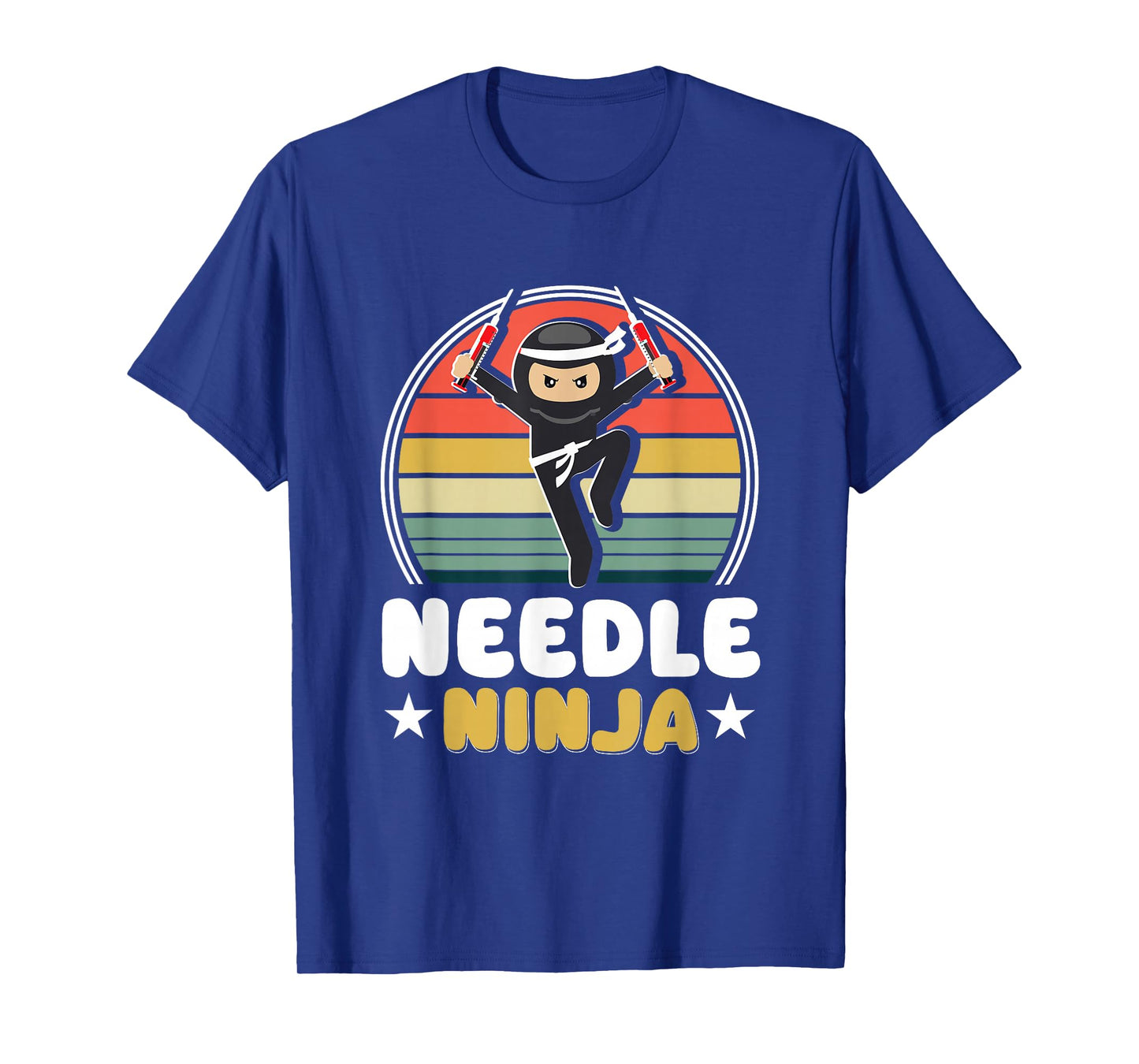 Funny Phlebotomist Quote Needle Ninja Phlebotomy Saying T-Shirt