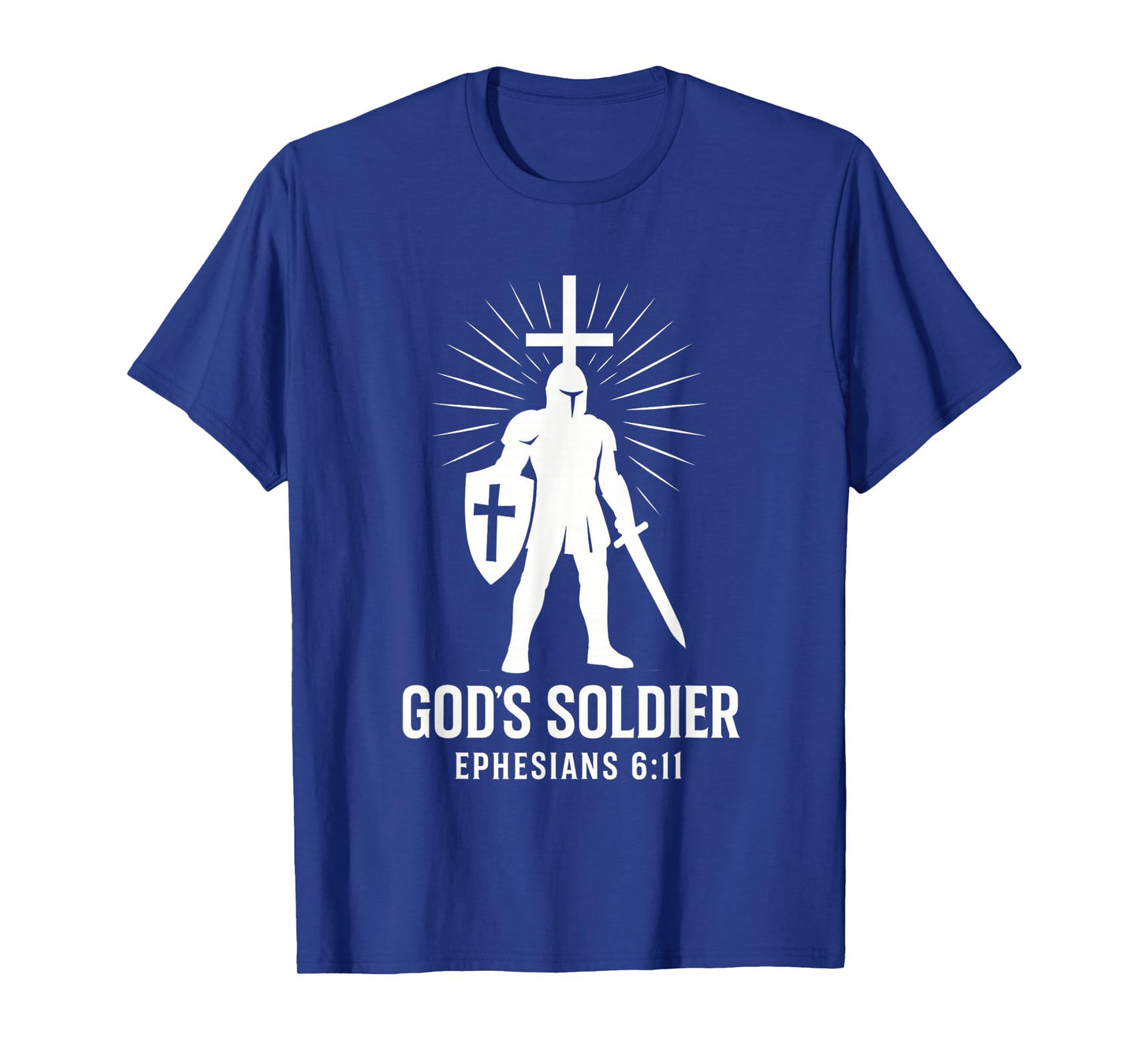 God’s Soldier Christian Ephesians 6:11 Spiritual Armor T-Shirt