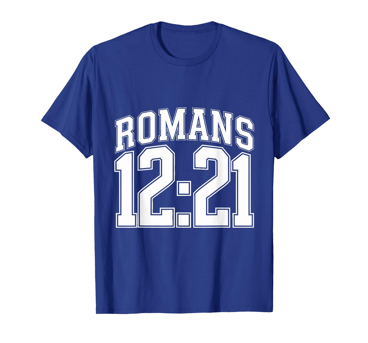 Romans 12:21 Sports Jersey Christian Motivation Apparel T-Shirt