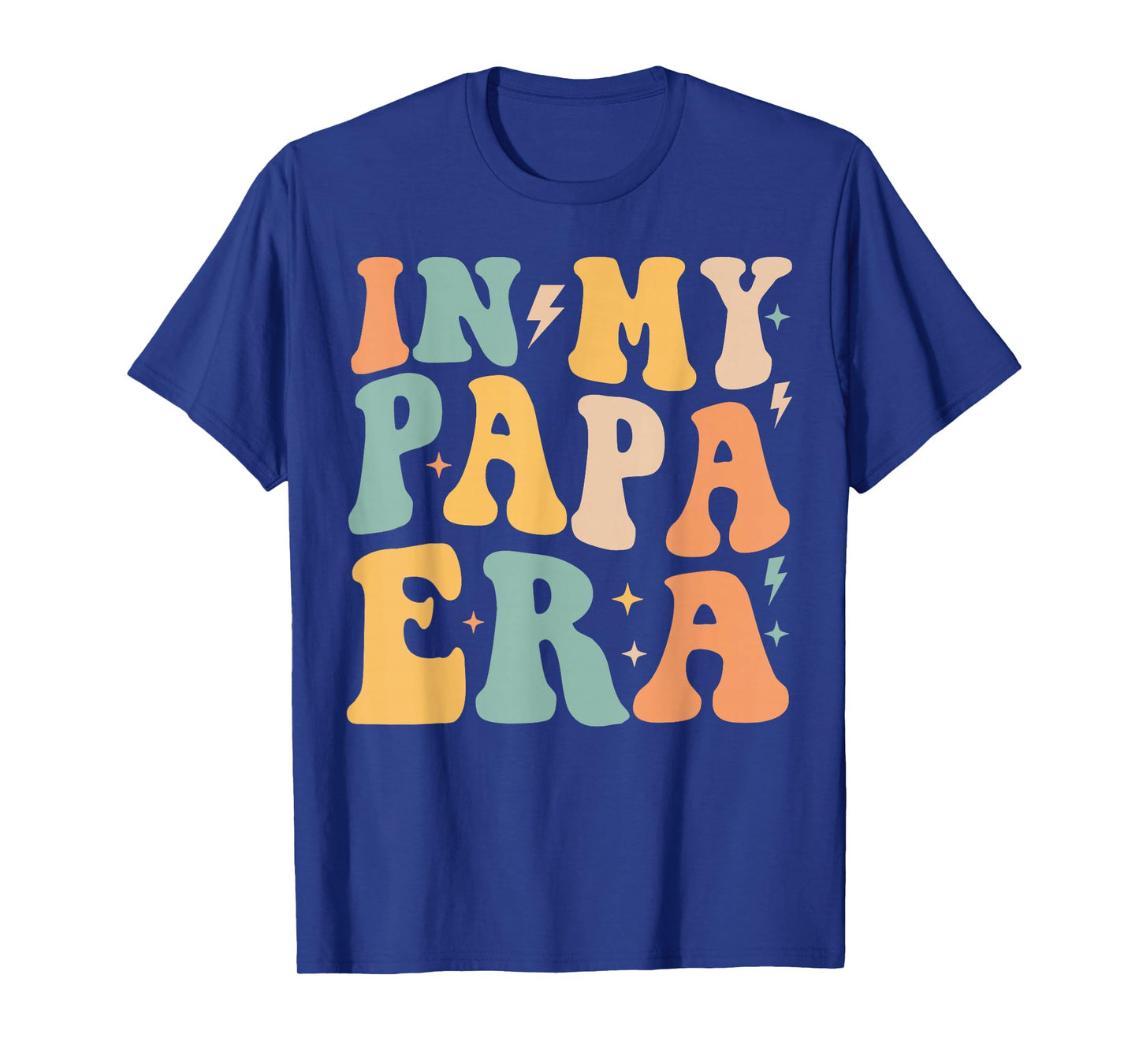 Retro Groovy In My Papa Era Father's Day T-Shirt