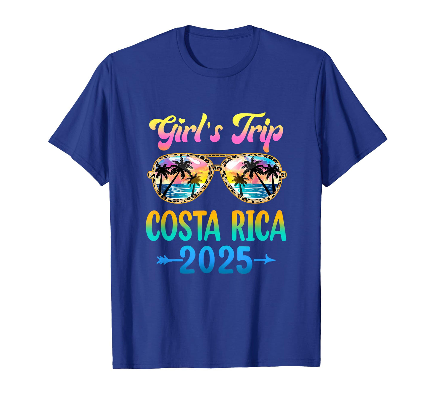 Girl's Trip Costa Rica 2025 Summer Vacation Sunglasses T-Shirt