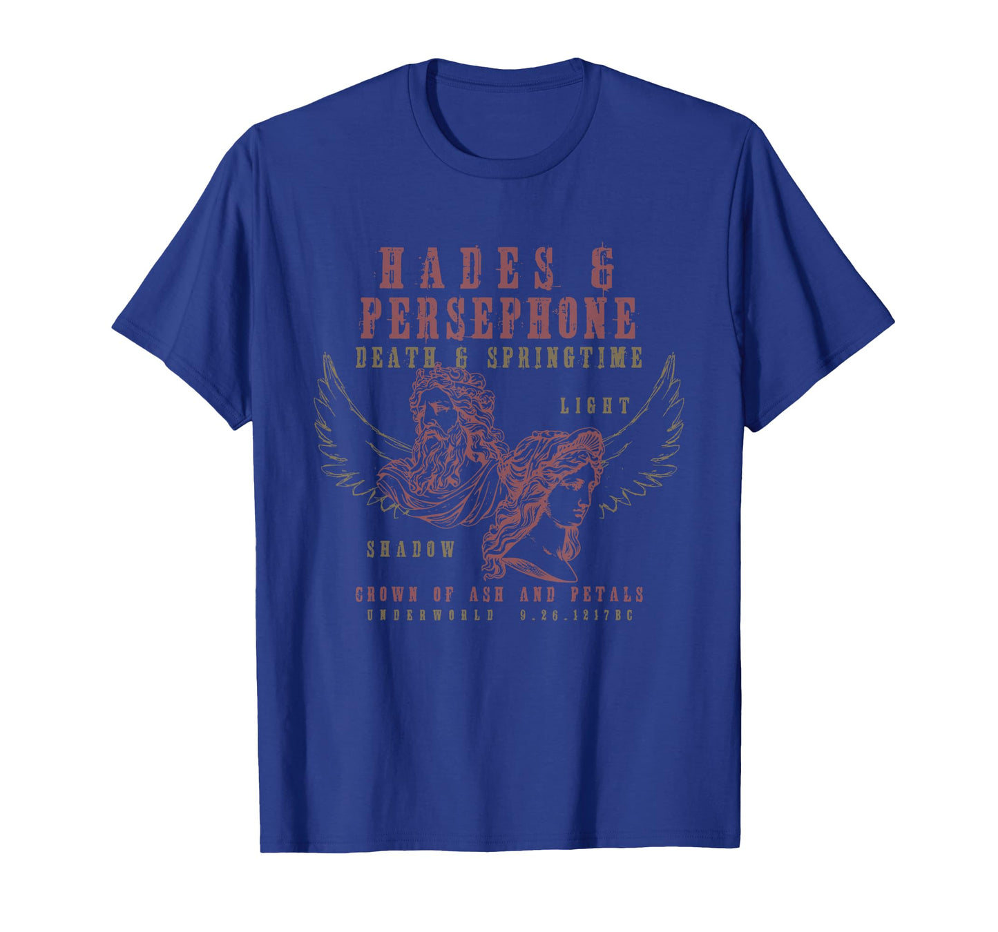Hades and Persephone Distressed Band World Tour T-Shirt