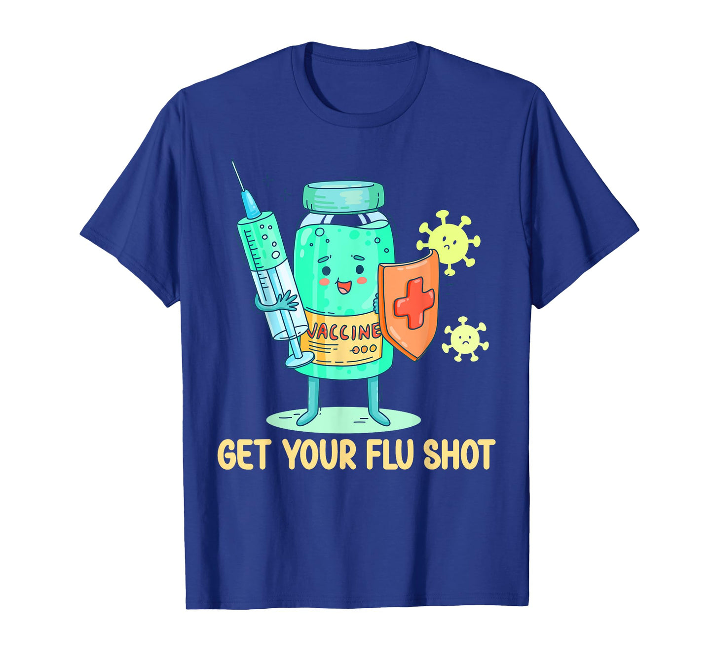 flu shot nurse medical assistant nursing flu cold season cna T-Shirt