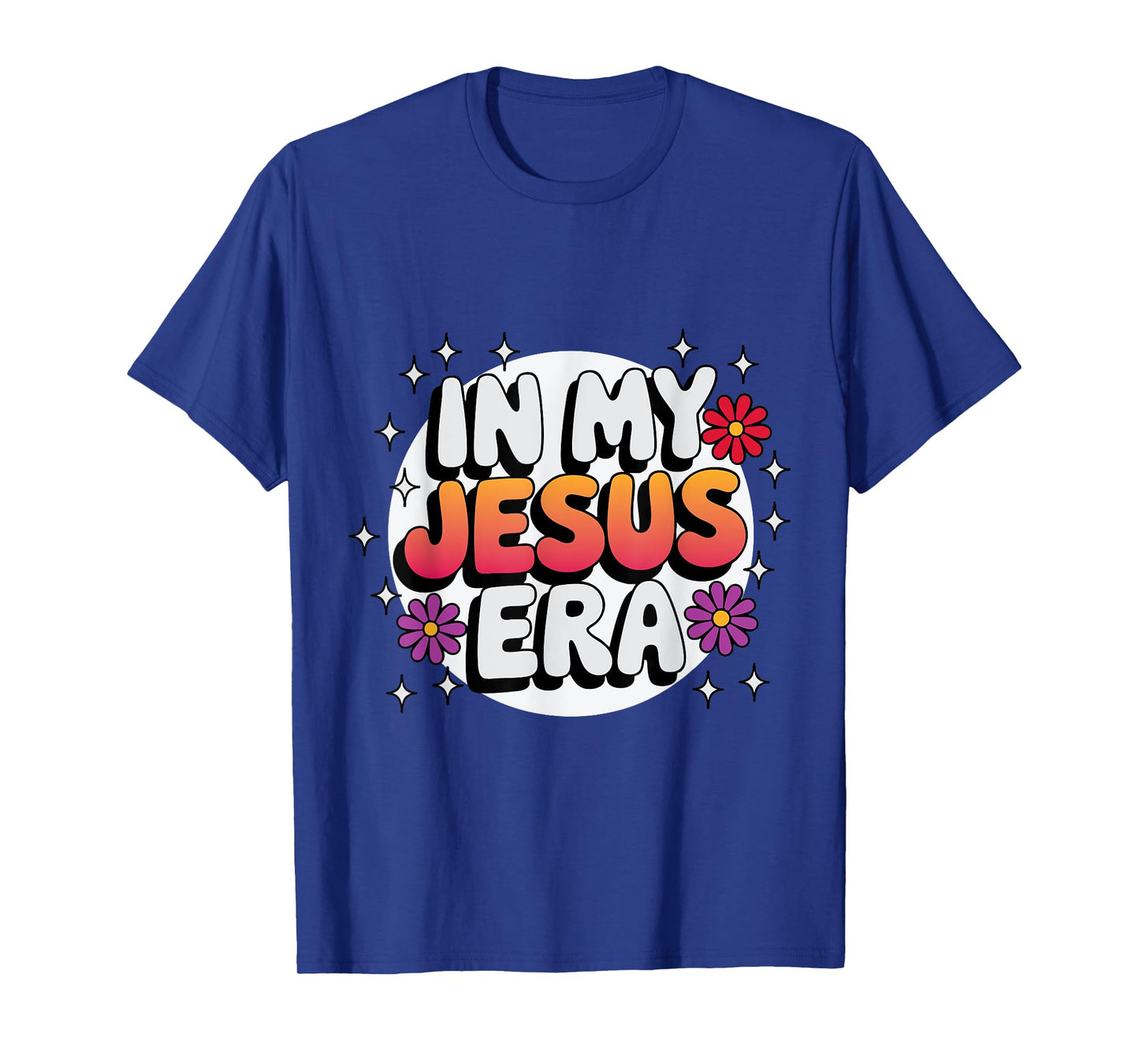 in My Jesus Era Aesthetic Faith Design T-Shirt