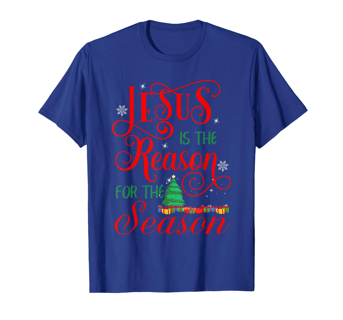 Jesus Is The Reason For The Season Christian Christmas T-Shirt