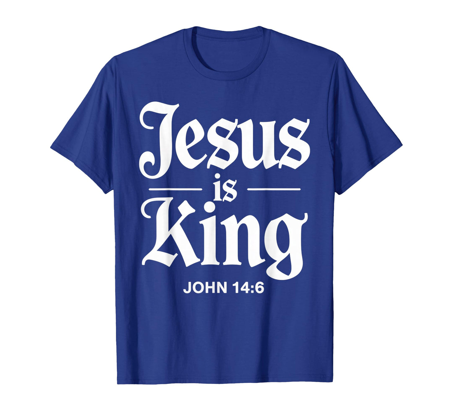 Jesus is King Christian Men T-Shirt