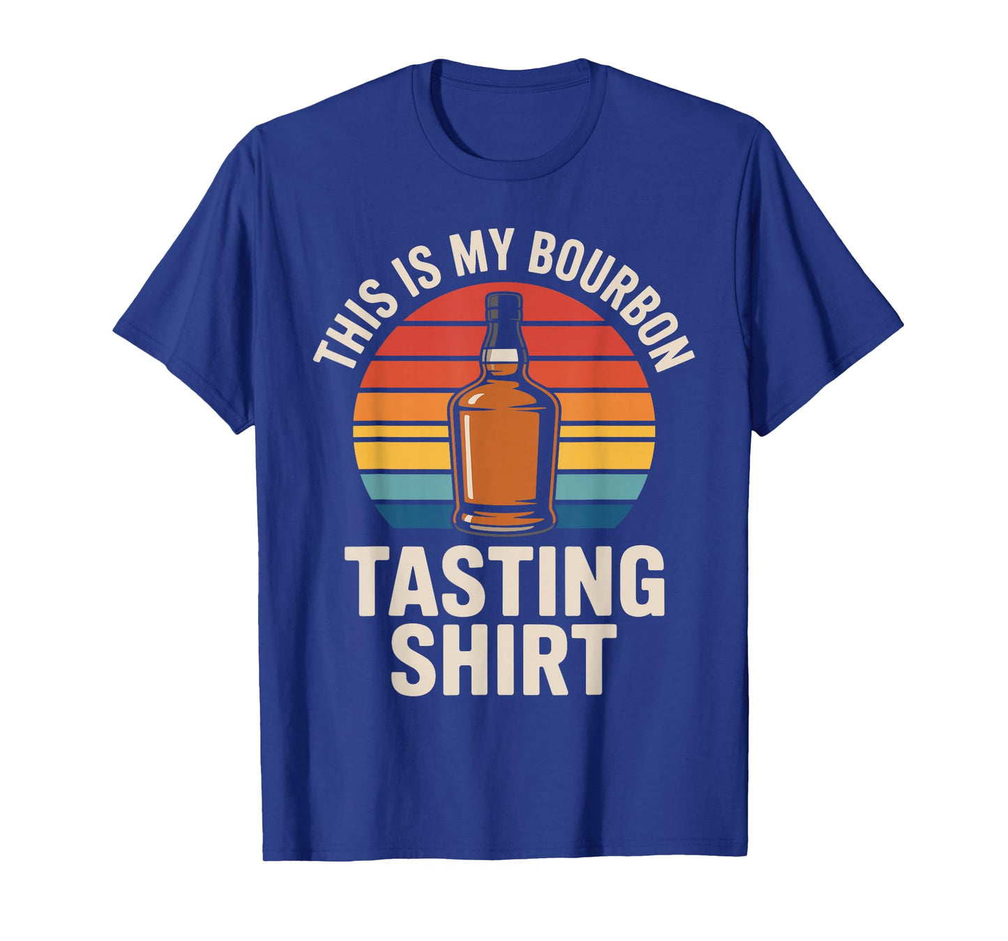This is My Bourbon Tasting Retro Funny Whiskey T-Shirt