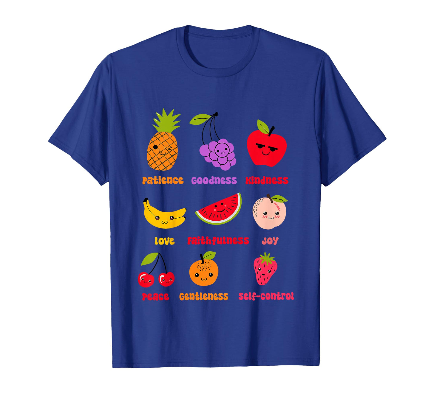 Christian Faith Religious Baby Fruits Fruit Of The Spirit T-Shirt