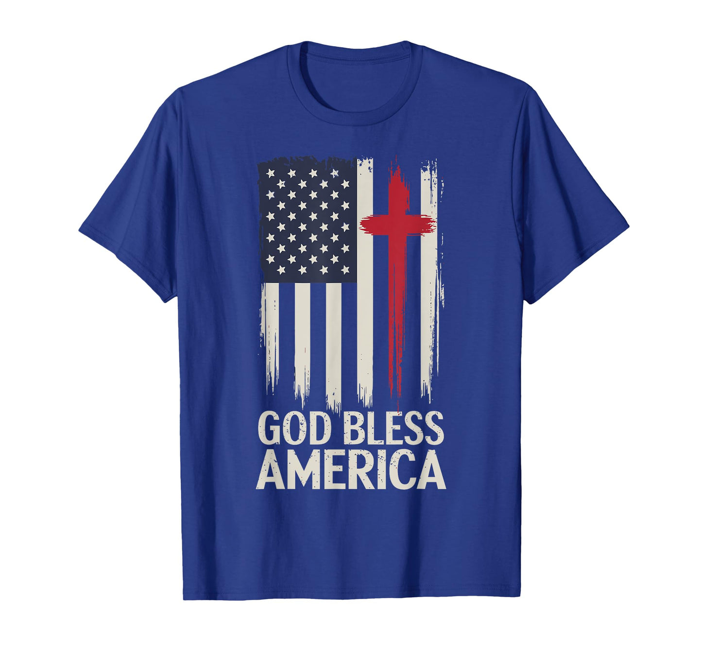 God Bless America Christian Patriot Pride Apparel T-Shirt