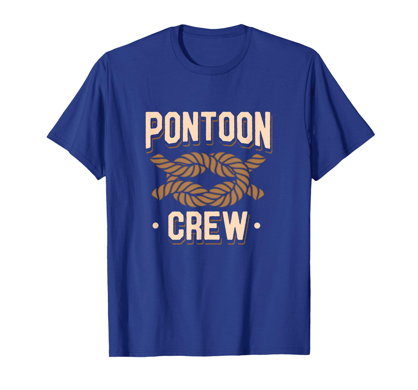 Pontoon Captain Boat Lovers Quote River Boating Pontoon Crew T-Shirt